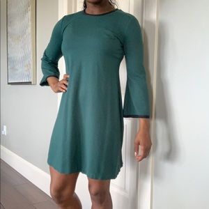 Hunter Green Work Dress